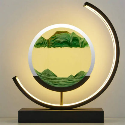 Modern Quicksand Lamp