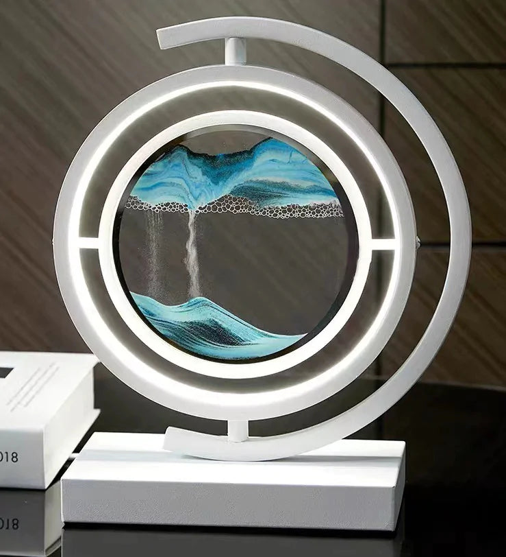Modern Quicksand Lamp