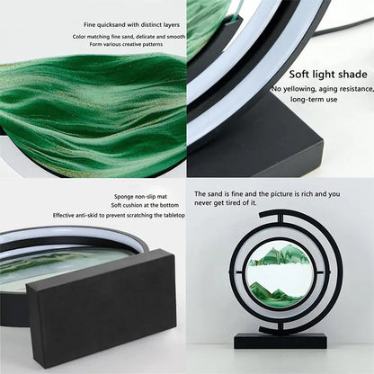 Modern Quicksand Lamp