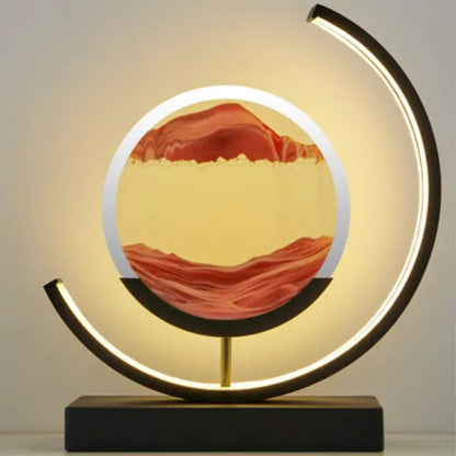 Modern Quicksand Lamp